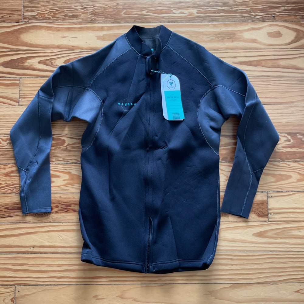 Vissla 2mm front zip wetsuit jacket